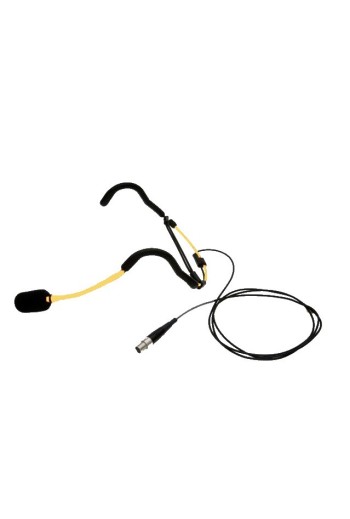 Micrófono ASP Fitness Premium Amarillo