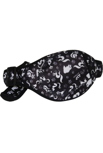 CINTURÓN GATOS NEGRO