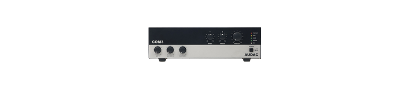 Amplificador línea 100 V con previo